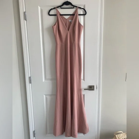 open lace back dress Iris Gown XL / Rubious